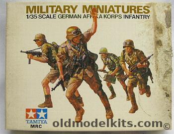 Tamiya 1/35 German Afrika Korps Infantry, MM108-125 plastic model kit